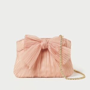 Loeffler Randall mini bow clutch